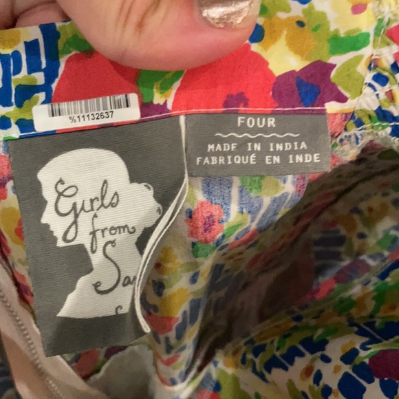 Anthropologie Girls From Savoy Garden Party Halter Dress - Picture 5 of 9